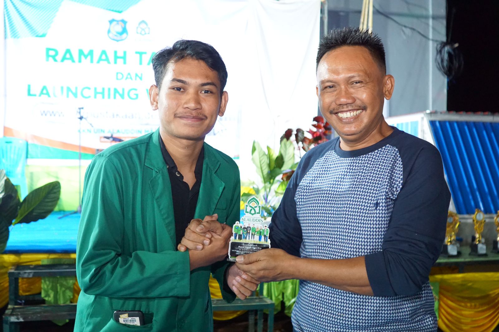 Mahasiswa KKN Universitas Islam Negeri Alauddin Makassar (UINAM) Angkatan 67 Tahun 2021, menggelar launching website Perpustakaan Pariwisata dan Budaya berbasis Digital.