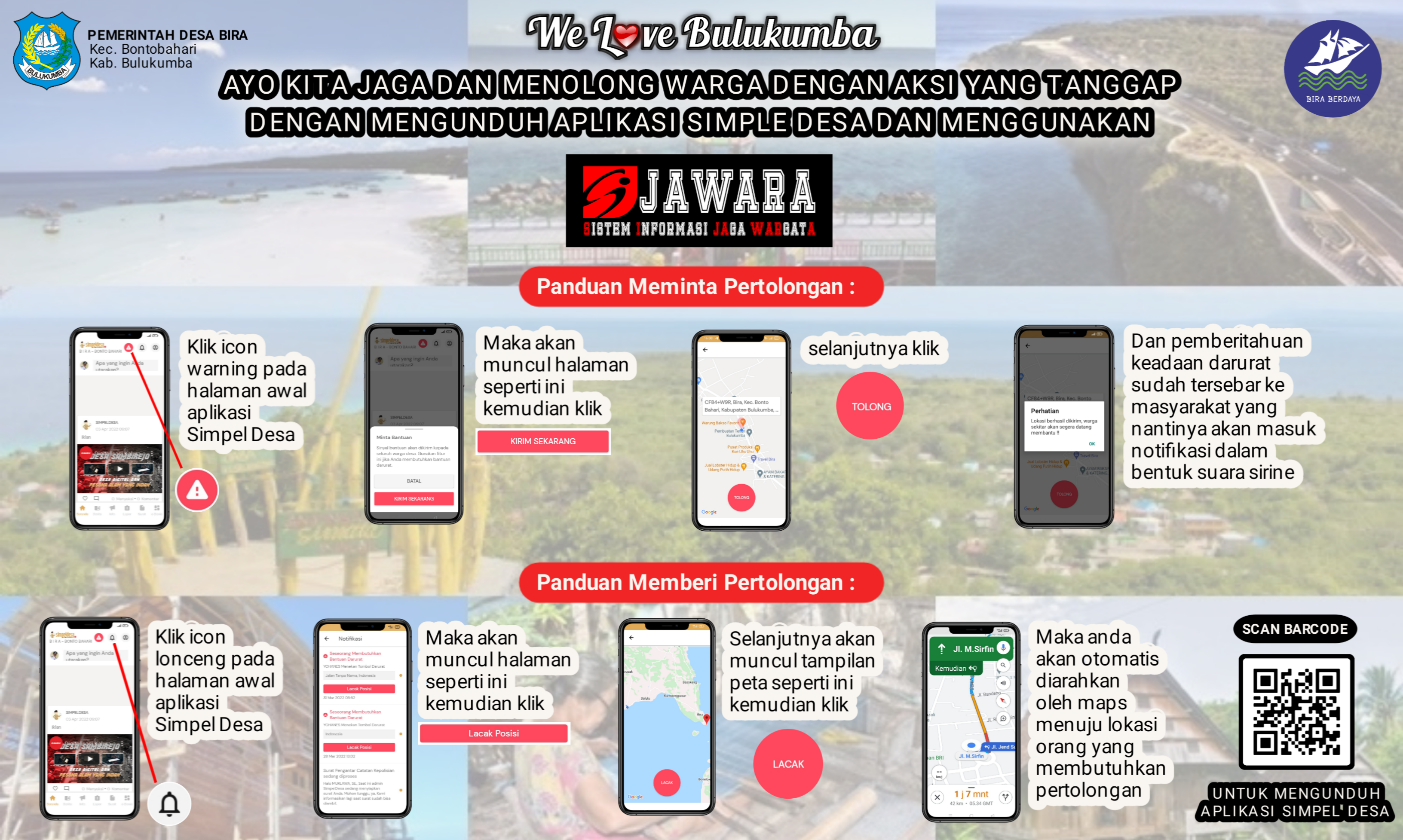 Panduan Cara Mengoperasikan SIJAWARA
