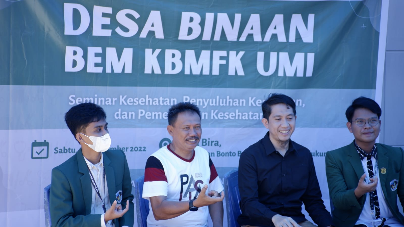 Pengabdian Masyarakat oleh Mahasiswa FK UMI Makassar di Desa Bira