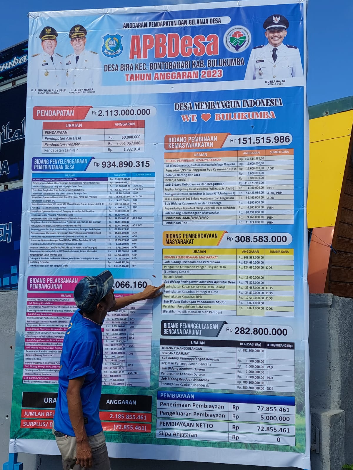 Anggaran Pendapatan dan Belanja Desa APB Desa 2023