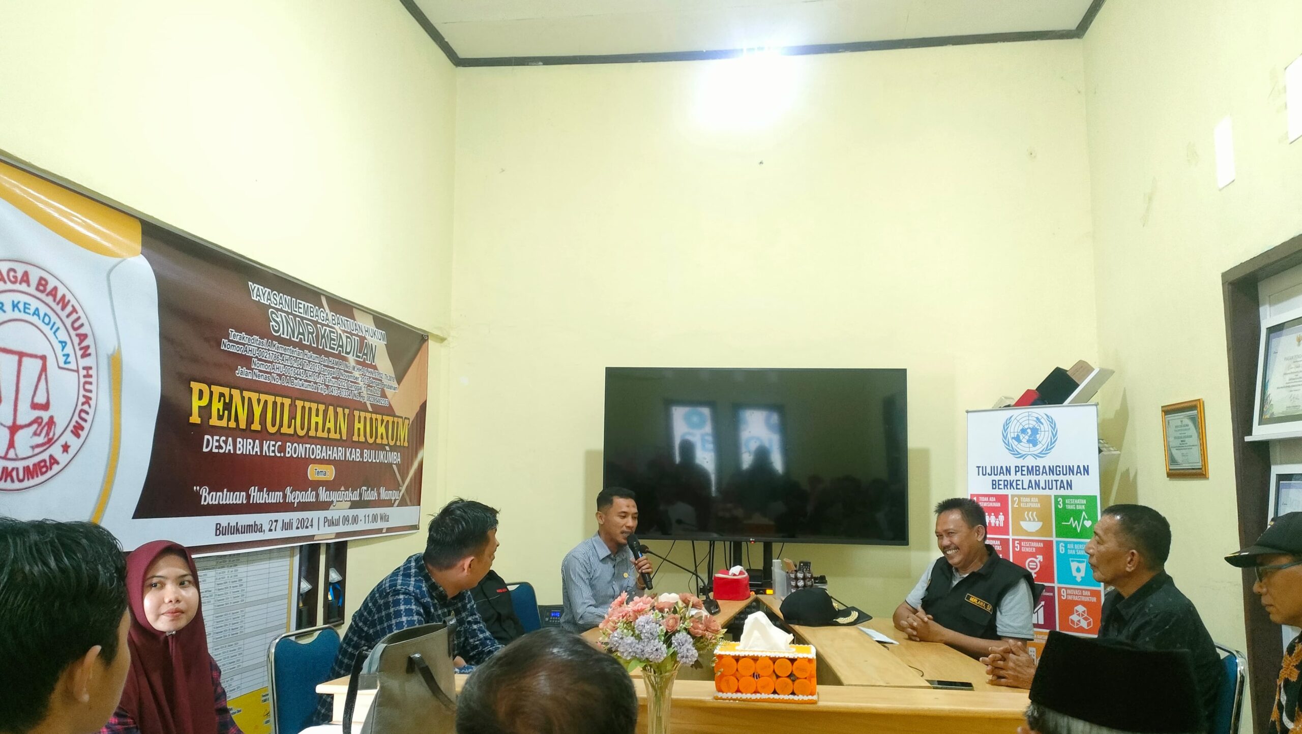 Penyuluhan Hukum Tentang Bantuan Hukum Kepada Masyarakat Tidak Mampu
