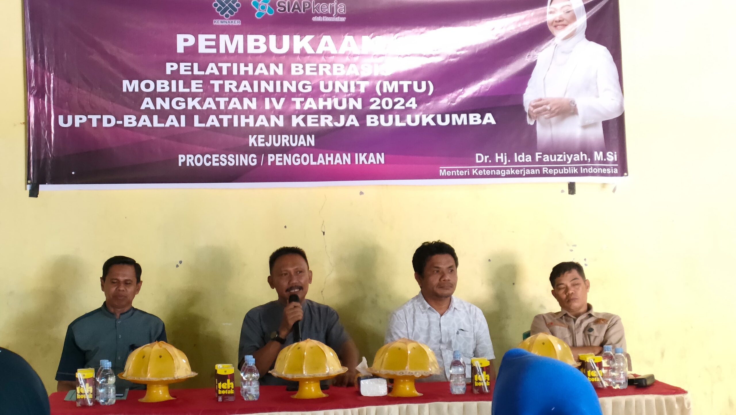 Kegiatan Pelatihan Mobile Training Unit (MTU) di Desa Bira